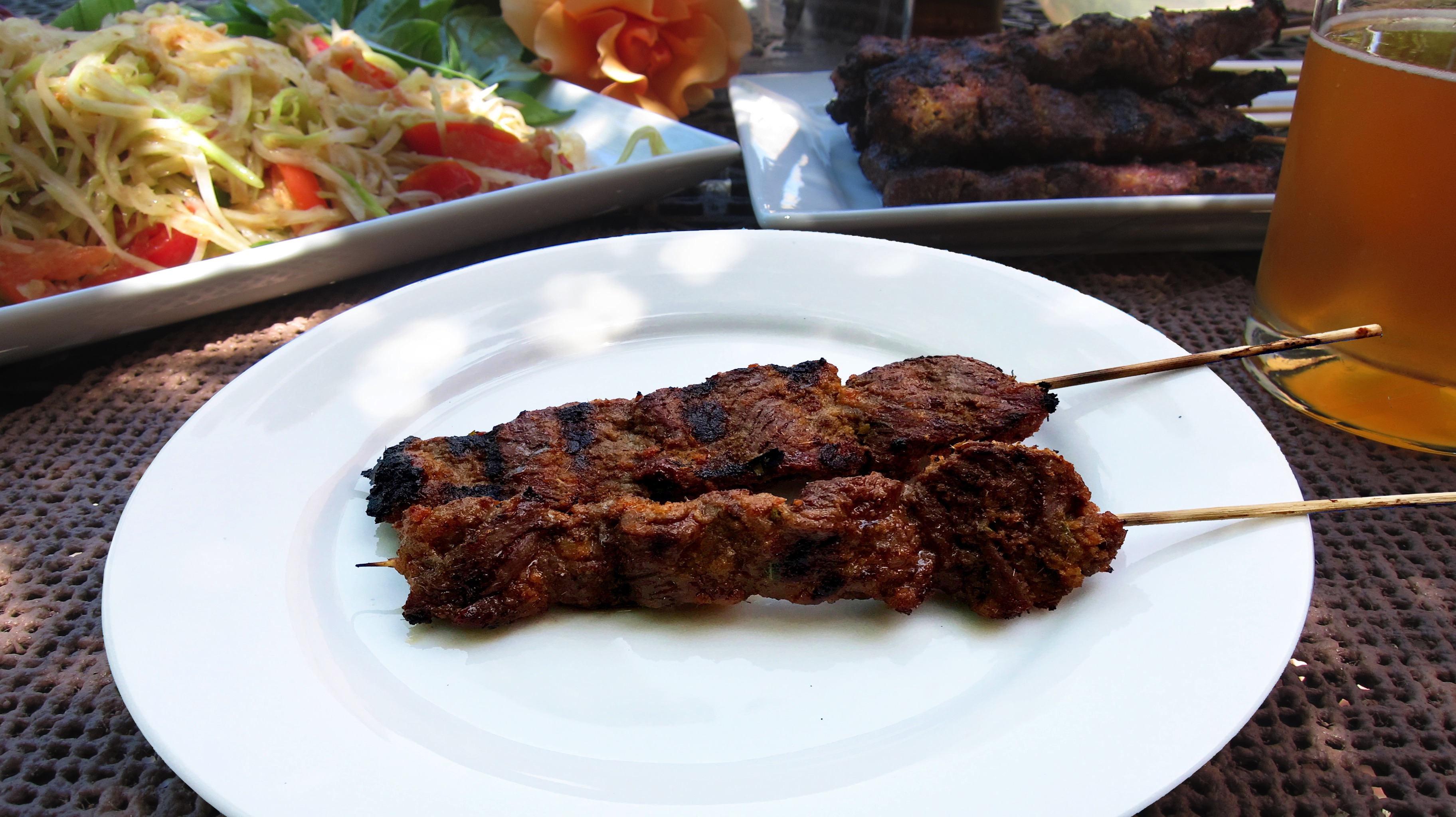 Beef on a Stick Angkor Food